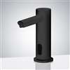 Fontana Minimalist Modern Matte Black Sensor Soap Dispenser